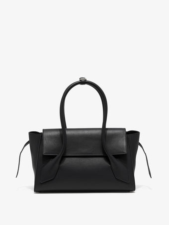 Front image of Small Tate Bag in Black