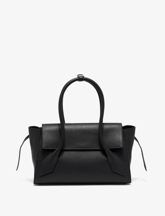 Front image of Small Tate Bag in Black