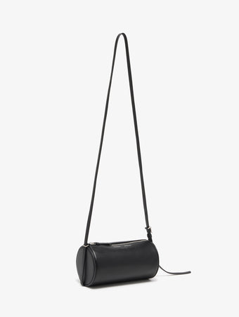 Proenza Schouler Side image of Crossbody Silo Bag in Black