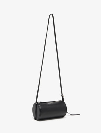 Proenza Schouler Side image of Crossbody Silo Bag in Black