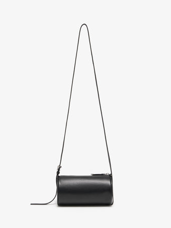 Proenza Schouler Back image of Crossbody Silo Bag in Black