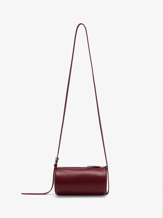 Back image of Crossbody Silo Bag in Merlot