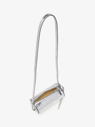 Aerial image of Crossbody Silo Bag in Silver