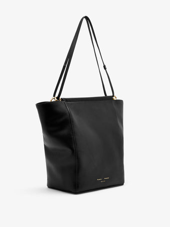 Proenza Schouler Side image of Reade Shoulder Bag in Nappa in Black