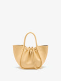 Proenza Schouler Front image of Small Ruched Tote in Birch
