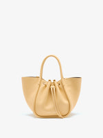 Proenza Schouler Front image of Small Ruched Tote in Birch