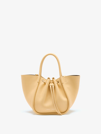 Proenza Schouler Front image of Small Ruched Tote in Birch