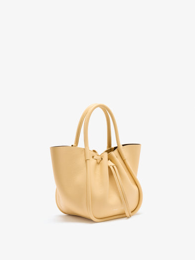 Proenza Schouler Side image of Small Ruched Tote in Birch
