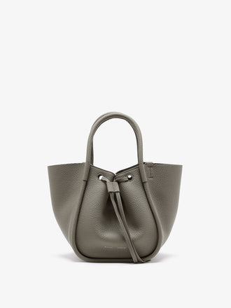 Proenza Schouler Front image of Small Ruched Tote in Slate