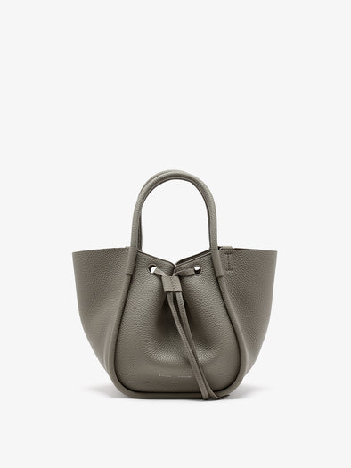Proenza Schouler Front image of Small Ruched Tote in Slate