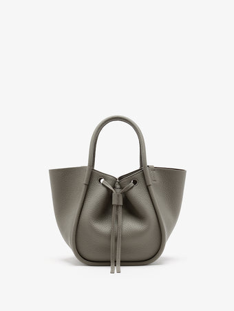 Proenza Schouler Back image of Small Ruched Tote in Slate