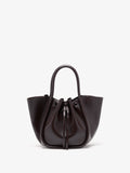 Proenza Schouler Back image of Small Ruched Tote in Espresso