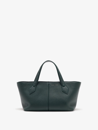 Proenza Schouler Front image of East West Chelsea Tote in Pebbled Calf in Bottle