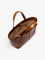 Proenza Schouler Aerial image of East West Chelsea Tote in Soft Veg Calf in Saddle