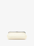 Proenza Schouler Back image of Armory Clutch in Nappa Plonge in Ivory