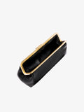 Proenza Schouler Aerial image of Armory Clutch in Nappa Plonge in Black