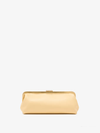 Proenza Schouler Back image of Armory Clutch in Nappa Plonge in Birch