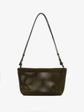 Proenza Schouler Front image of Bond Bag in Perforated Suede in Olive