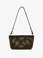 Proenza Schouler Back image of Bond Bag in Perforated Suede in Olive