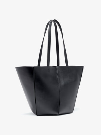 Proenza Schouler Side image of Hex Tote in European Calf in Black