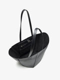 Proenza Schouler Aerial image of Hex Tote in European Calf in Black