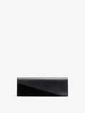 Proenza Schouler Back image of Hex Clutch in European Calf and Lux Suede in Black