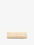 Proenza Schouler Front image of Hex Clutch in Eel in Ivory