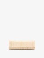 Proenza Schouler Front image of Hex Clutch in Eel in Ivory