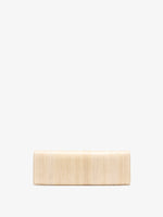 Proenza Schouler Back image of Hex Clutch in Eel in Ivory
