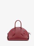 Proenza Schouler Front image of Small Bowler Bag in European Calf in Madder