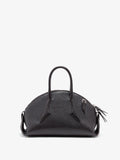 Proenza Schouler Front image of Small Bowler Bag in Shiny Goat in Ebony