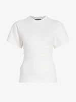 Proenza Schouler Still Life Image of Hilma Top in Eco Cotton in Jersey in White