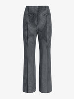 Proenza Schouler flat image of Isadora Pant in Stretch Tailoring in BLACK/WHITE CHECK