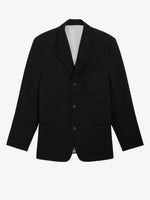 Proenza Schouler Still Life image of James Jacket in Wool Suiting in Black