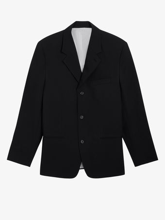 Proenza Schouler Still Life image of James Jacket in Wool Suiting in Black