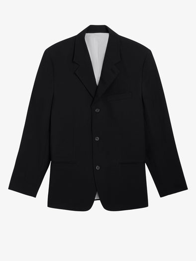 Proenza Schouler Still Life image of James Jacket in Wool Suiting in Black