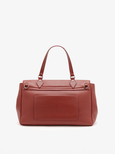 Proenza Schouler Back Still Life Image of Large PS1 Walker in Smooth Calf in Paprika