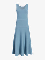 Proenza Schouler Still Life image of Lucia Dress in Souffle Knit in LARK BLUE
