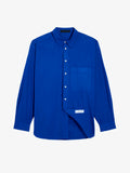 Proenza Schouler Still Life image of Simon Shirt in Poplin in Cobalt Blue
