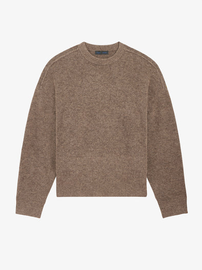 Proenza Schouler Still Life image of Charles Sweater in Spongy Yak in Taupe