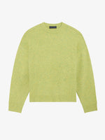 Proenza Schouler Still Life image of Charles Sweater in Spongy Yak in Seagrass