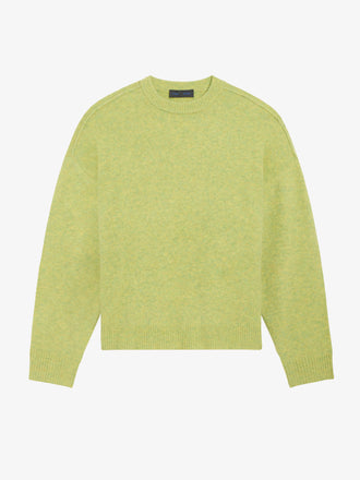 Proenza Schouler Still Life image of Charles Sweater in Spongy Yak in Seagrass