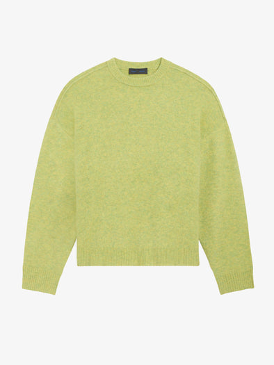 Proenza Schouler Still Life image of Charles Sweater in Spongy Yak in Seagrass