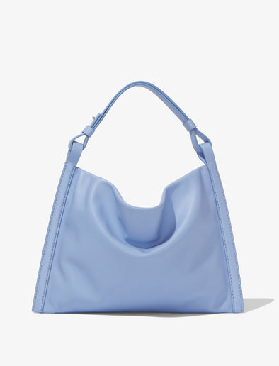 Front image of Minetta Nappa Bag in PERIWINKLE