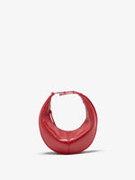Proenza Schouler Front image of Mini Slide Bag in Shiny Calf in red