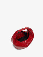 Proenza Schouler Aerial image of Mini Slide Bag in Shiny Calf in red