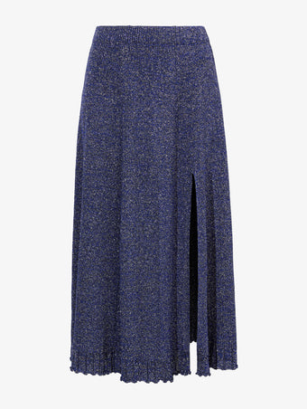 Still Life image of Lidia Skirt in ROYAL BLUE/SILVER