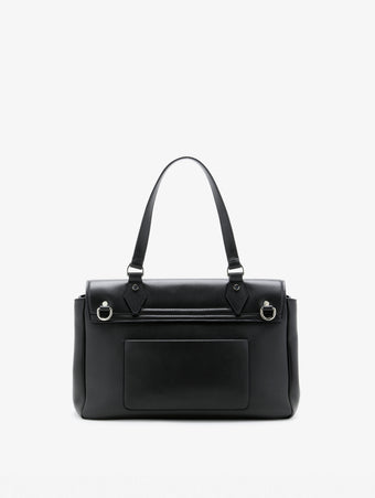 Proenza Schouler Back Still Life Image of Medium PS1 Walker in Smooth Calf in Black