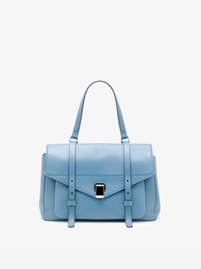 Proenza Schouler Front Still Life Image of Medium PS1 Walker in Smooth Calf in Haze