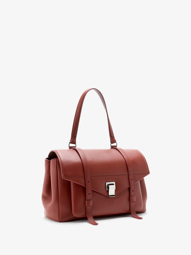 Proenza Schouler Side Image of Medium PS1 Walker in Smooth Calf in Paprika